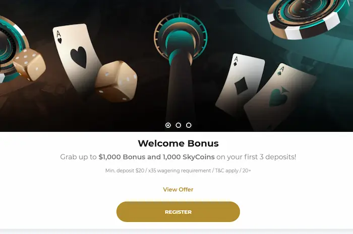 SkyCity Casino bonus